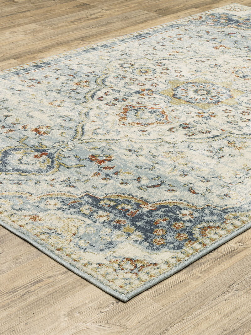 Branson 7'10" x 10' Blue Rug