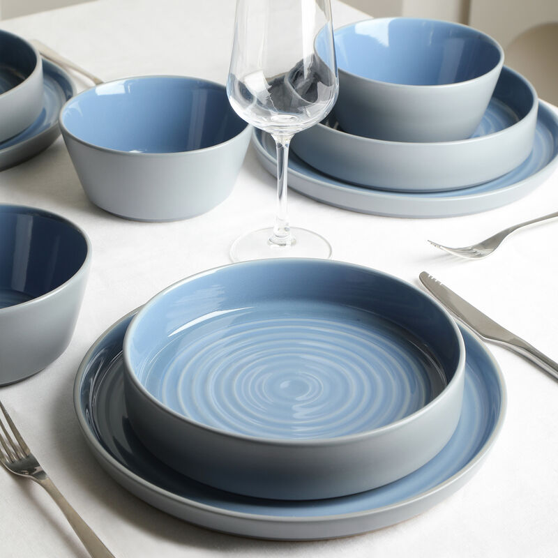 Stone Lain Elica Stoneware 24 Piece Dinnerware Set