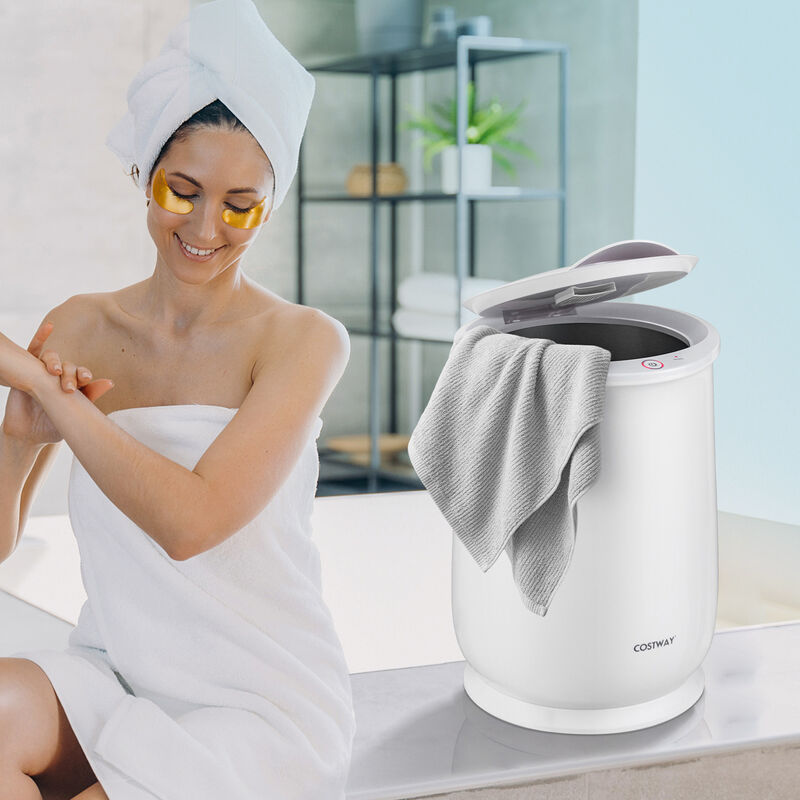 20L Bathroom Towel Warmer with Auto Shut-White