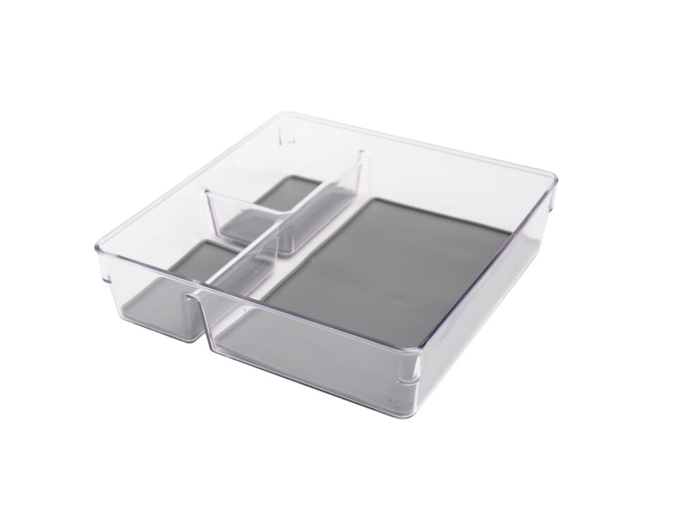 3 Compartment Acrylic Organizer Tray