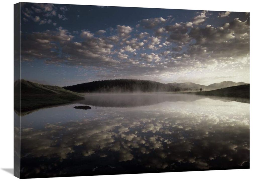 Absaroka Range from Yellowstone National Park, Wyoming-Canvas Art-32x24