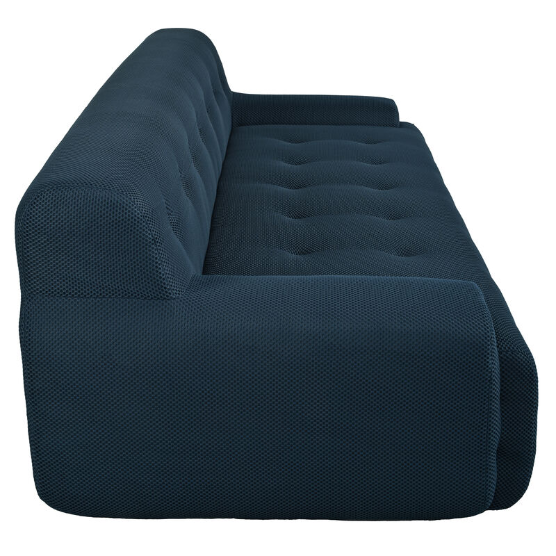 Merax Modern Tufted Fabric Upholstered Sofa