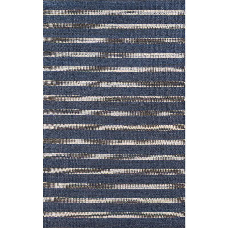 Novogratz Contemporary Rectangle Area Rug, Navy, 5' X 7'