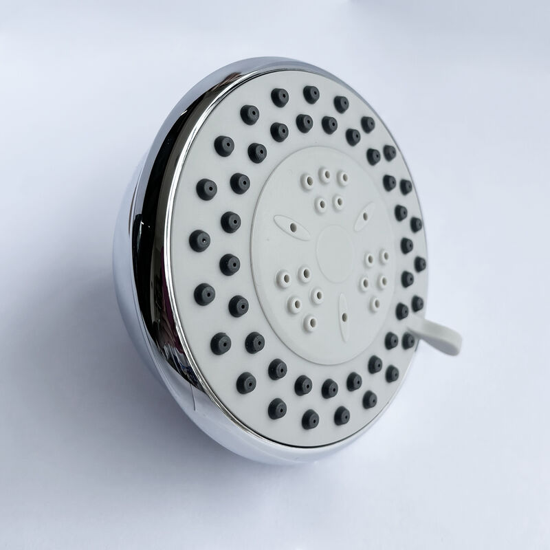 Fixed High-Pressure Rainfall Shower Head, 3 Spray Settings, Adjustable Swivel Ball Joint for Easy Positioning