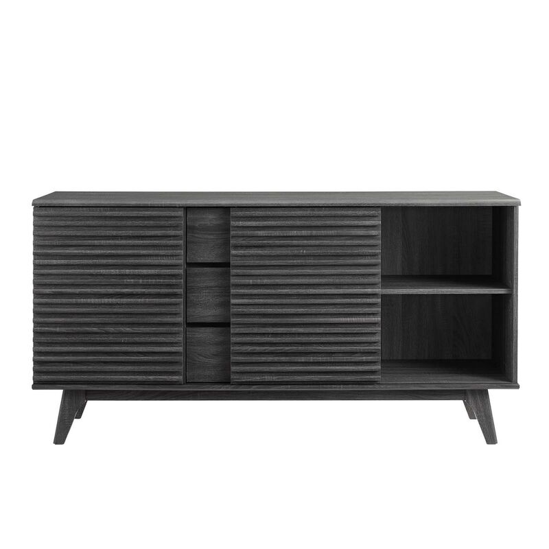 Render 63" Sideboard Buffet Table or TV Stand-Benzara