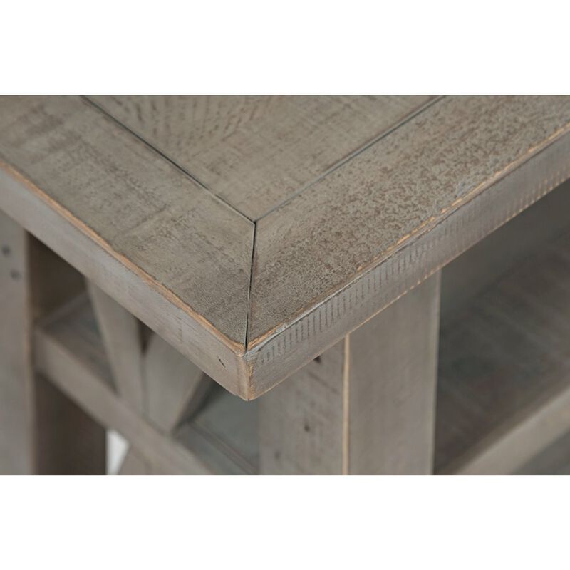 Jofran Outer Banks Reclaimed Pine Sofa Table - Driftwood