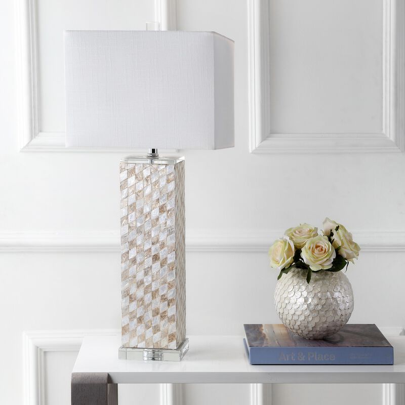 Daniel Seashell/Crystal LED Table Lamp
