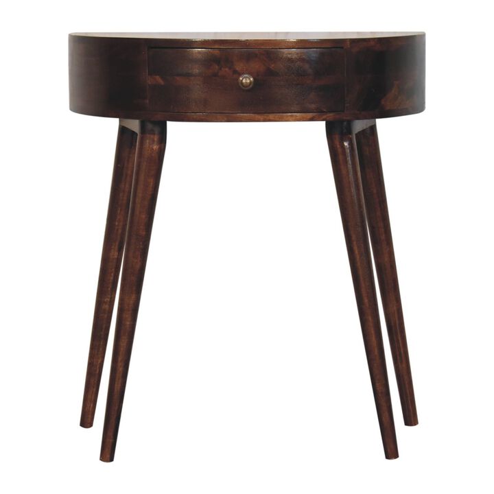 Artisan Furniture Solid Wood California Walnut Odyssey Console Table