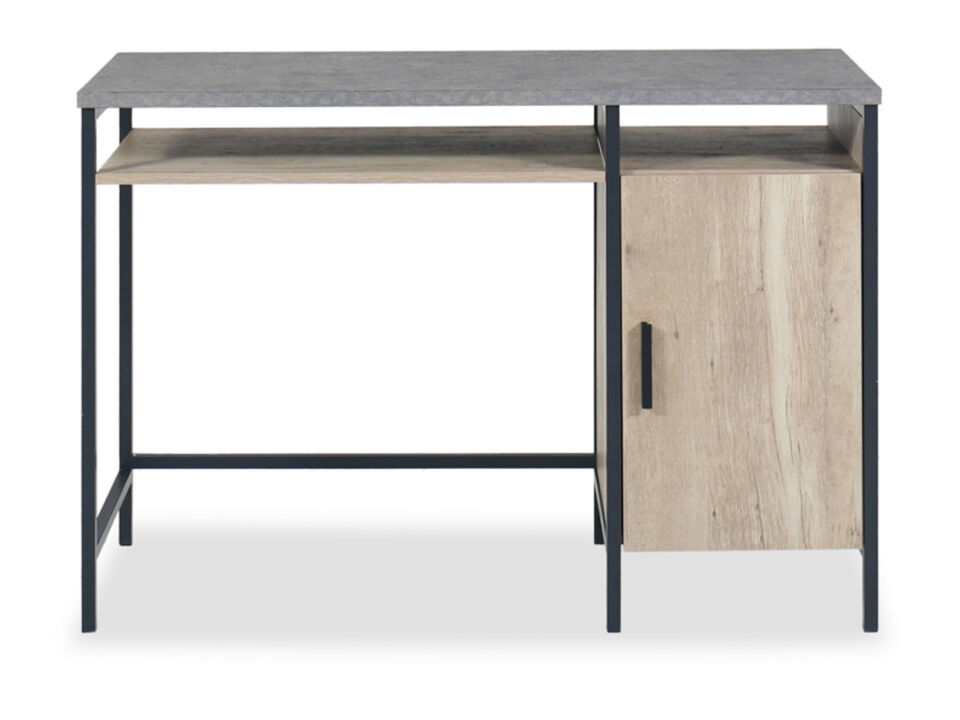Market Commons Single Pedestal Desk