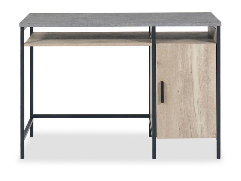 Market Commons Single Pedestal Desk