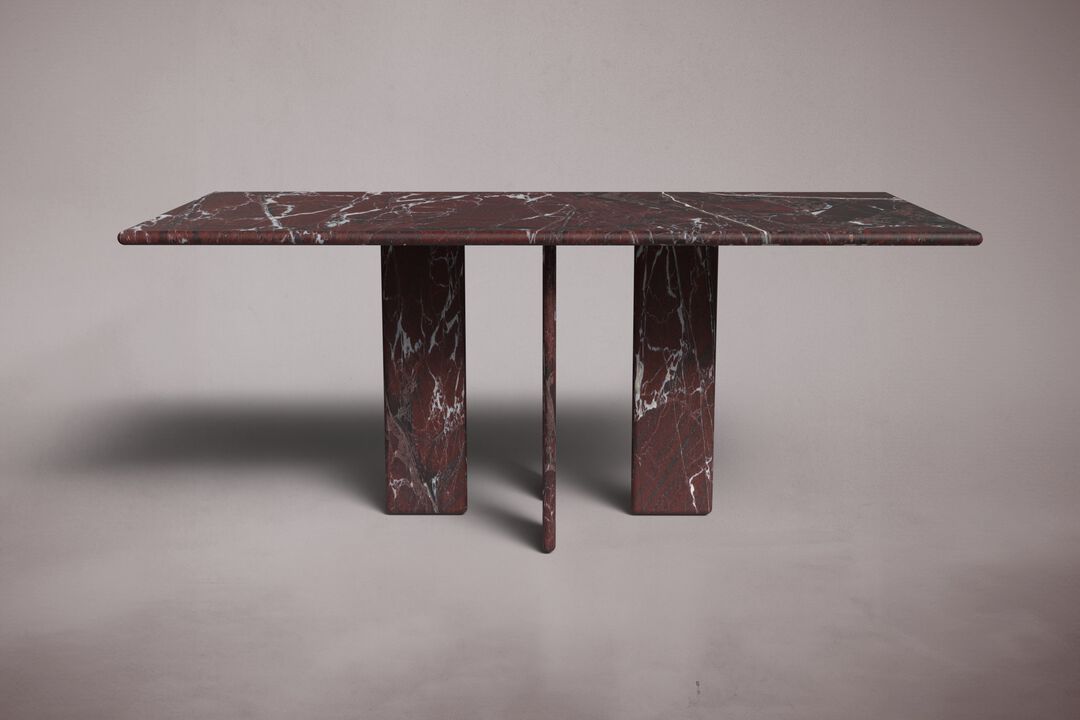 Luna Marble Dining Table 82.6"