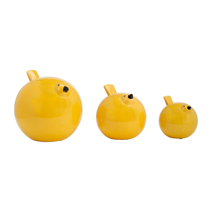 Ceramic Bird Figurines Set