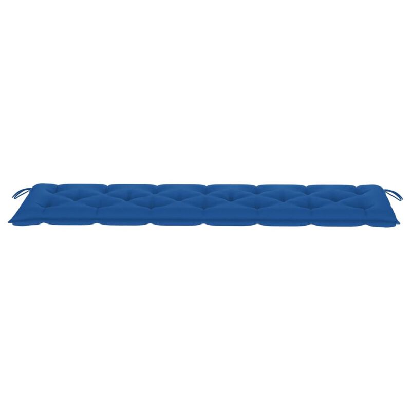 vidaXL Garden Bench Cushion Blue 78.7"x19.7"x 2.8" Fabric