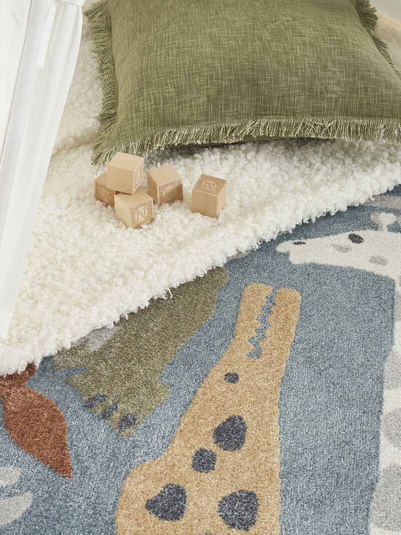 Astra Machine Washable ASW01 Multicolor 9' x 12' Rug