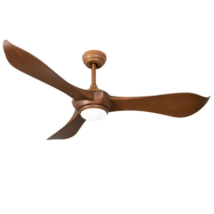 Hivvago 52 Inch Ceiling Fan with Light Reversible DC Motor