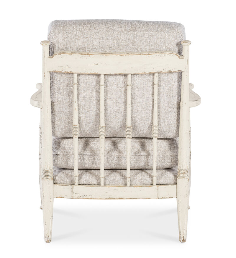 Prairie White Upholstered Chair