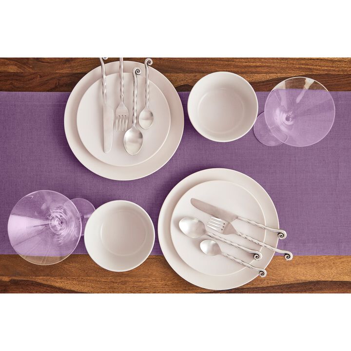 Solino Home 100% Pure Linen Table Runner | Diana for Spring & Easter