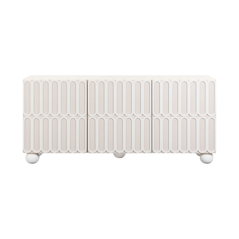 Tori Motif Taupe Buffet