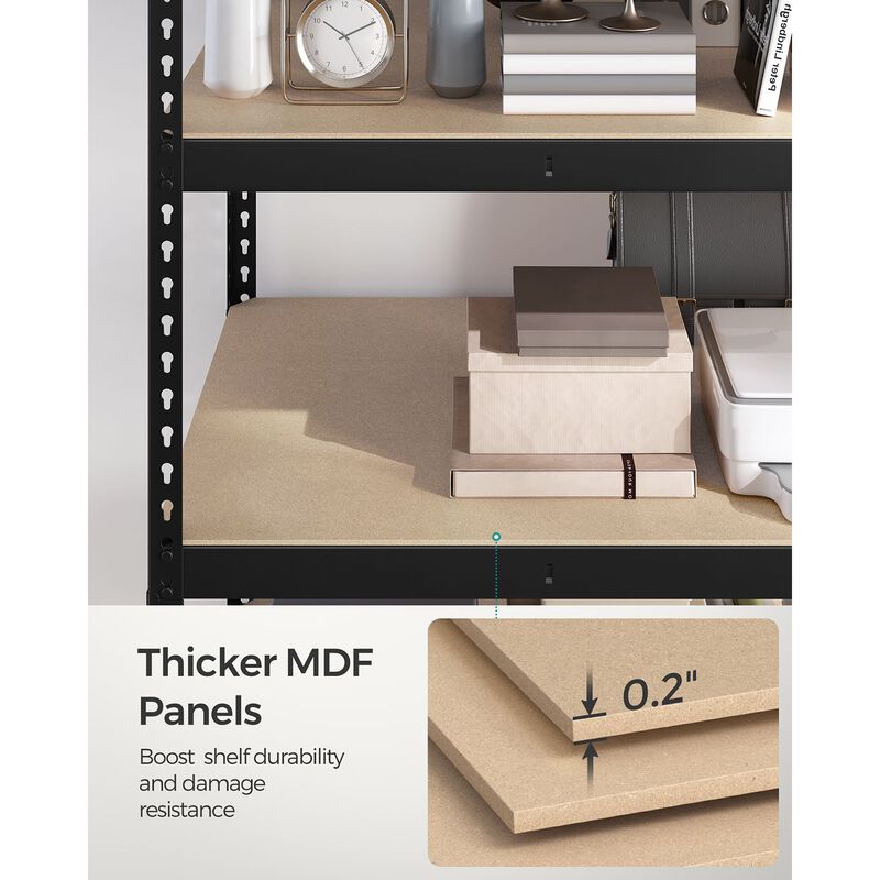 5-Tier Storage Shelves – Adjustable and Durable Rack for Home and Office Organization