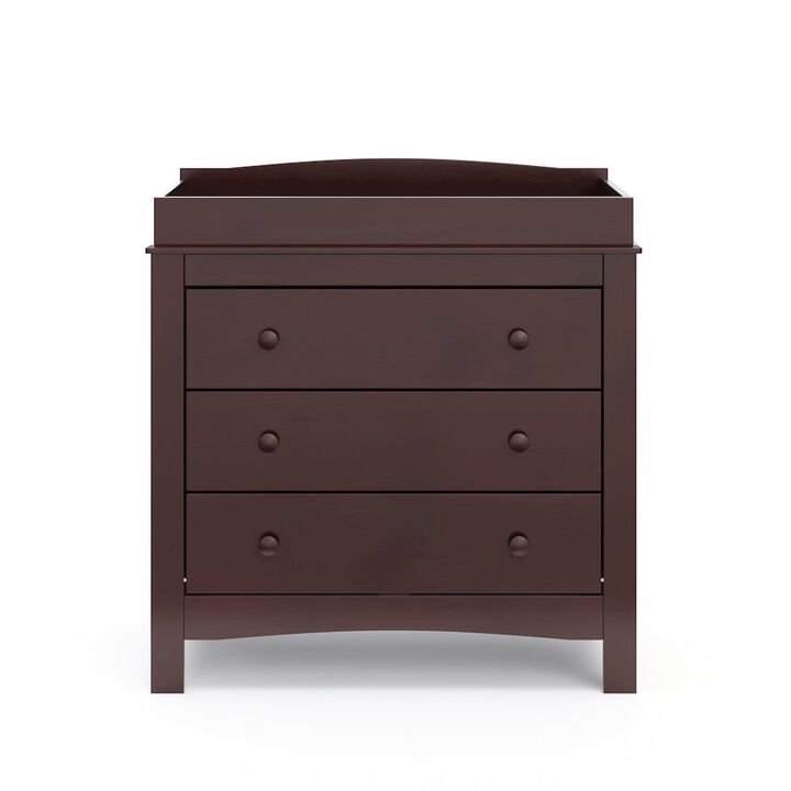 Graco Noah 3 Drawer Chest with Changing Topper (Espresso)
