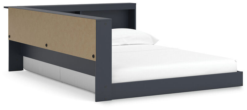 Full Bookcase Storage Bed