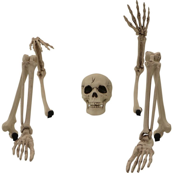 Haunted Hill Farm Lifesize Ground Breaking Skeleton