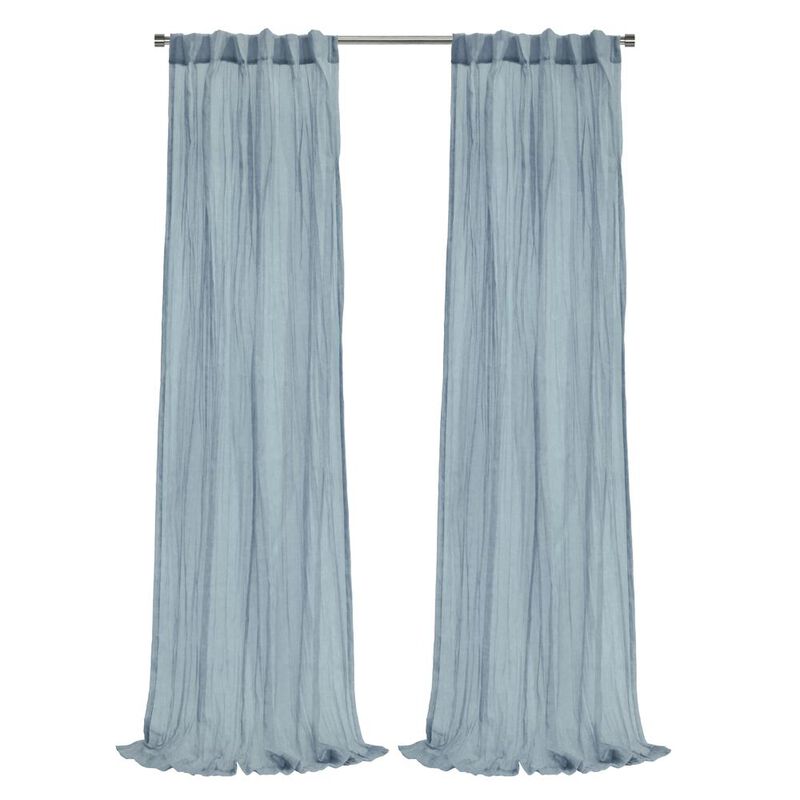 Habitat Paloma Sheer Dual Header Stylish and Functional Curtain Panel