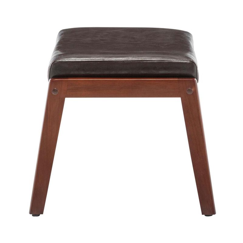 Convenience Concepts Designs4Comfort Natalie Accent Ottoman Stool Espresso