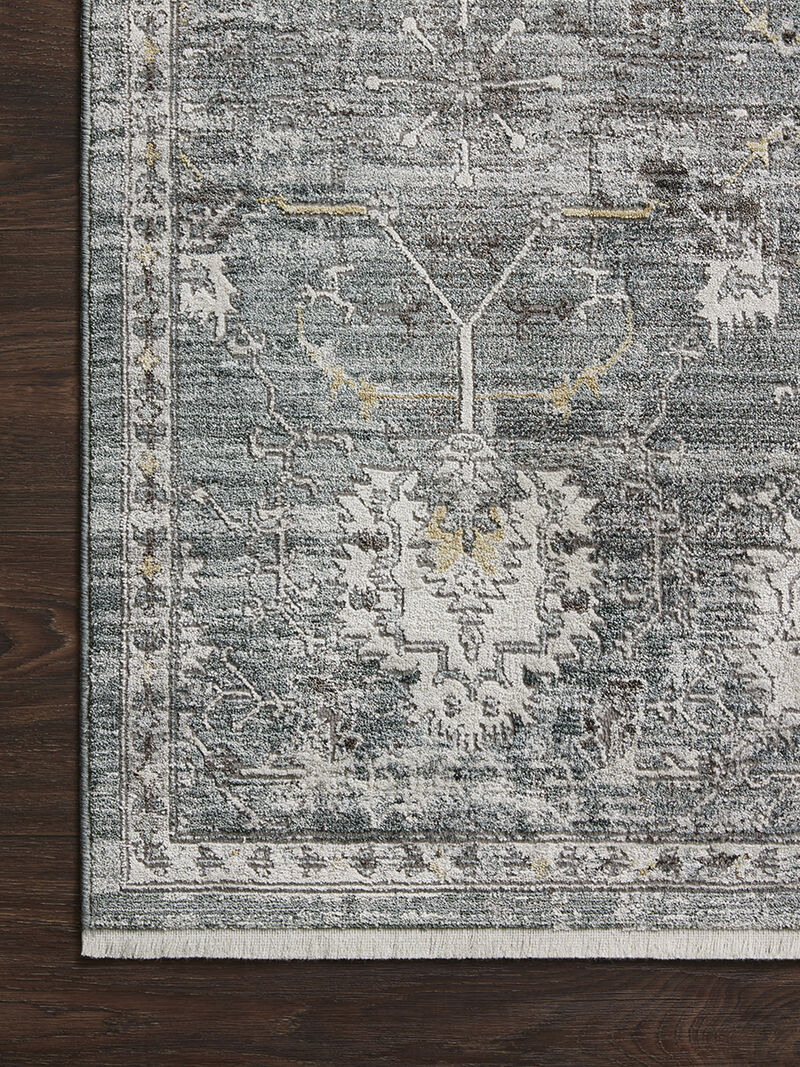 Bonney BNY03 Lagoon/Ivory 7'10" x 10'2" Rug