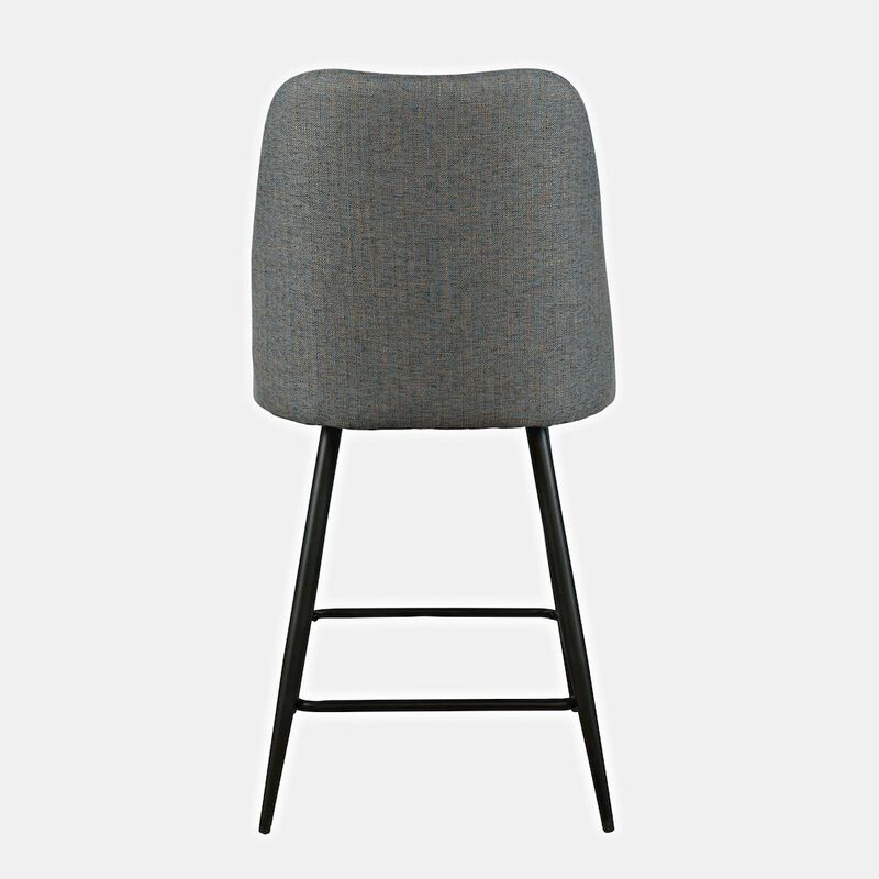 Jofran Macey Contemporary Modern Upholstered Counter Barstool (Set of 2)