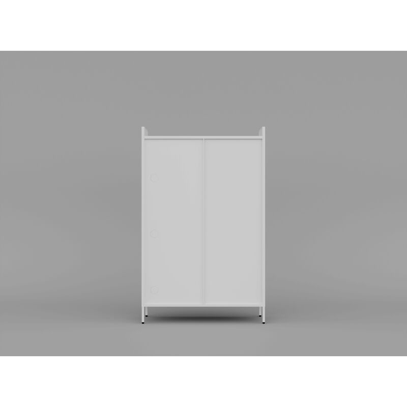 Sturdy, Folding, 3-Tier Buffet Cabinet