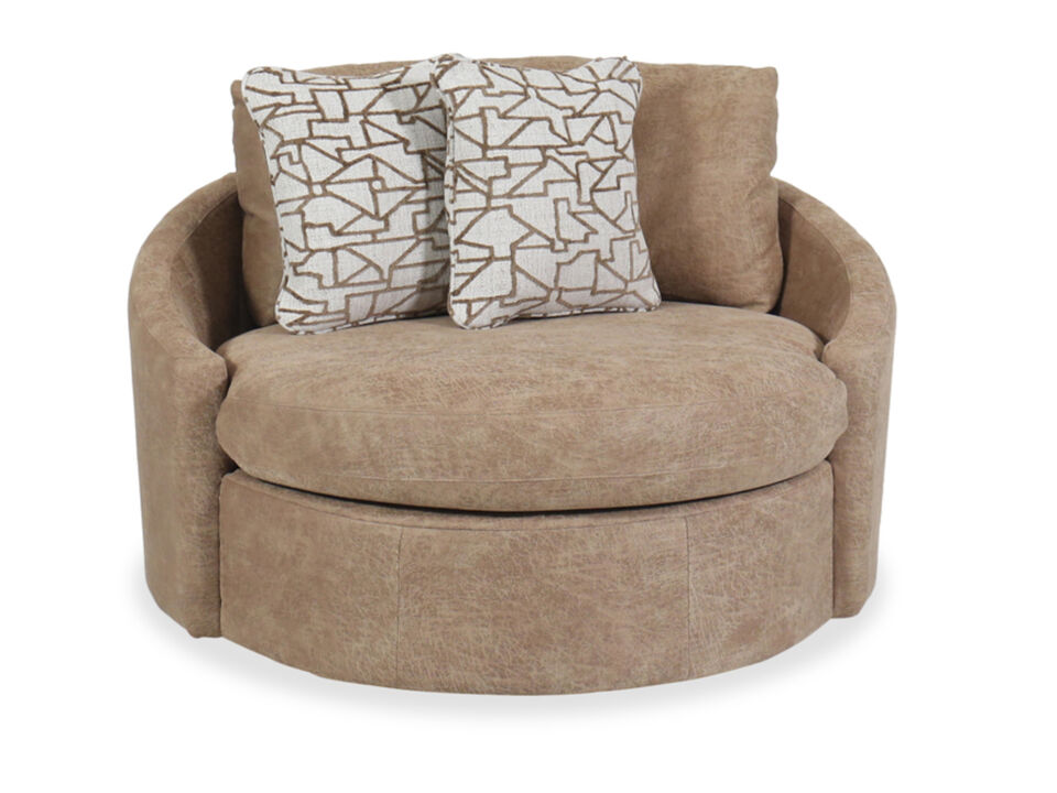 Opal Swivel Accent Chair and a Half