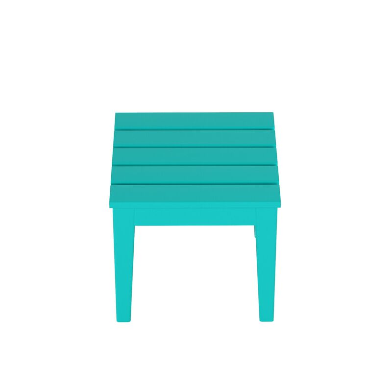 WestinTrends Outdoor Patio Modern Adirondack Side Table