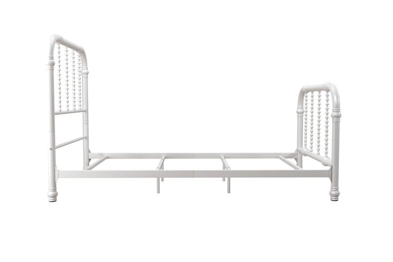 Atwater Living Krissy Full Metal Bed, White