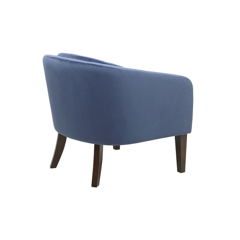 Gracie Mills Felix Tufted Velvet Mid-Century Accent Chair