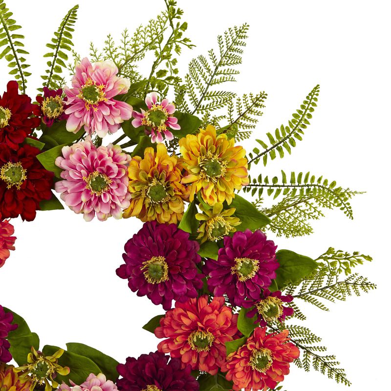 Hivvago Mixed Flower Wreath