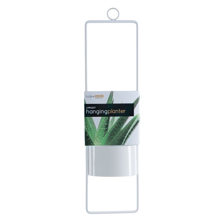 Upright Hanging Planter-small-white