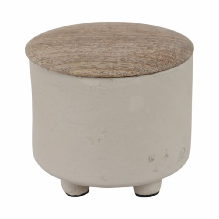4" 7oz Eucalyptus & Sage Footed Candle,7 oz