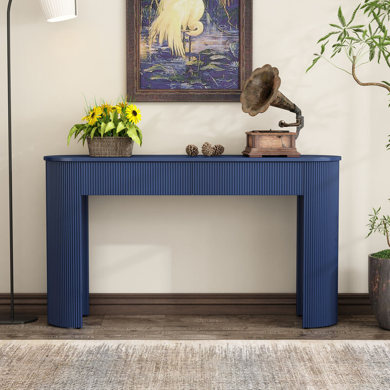 Merax Modern Console Table with Storage for Entryway