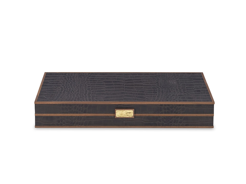 Brown Leather Game Board