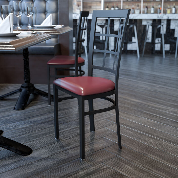 Metal Restaurant Chairs