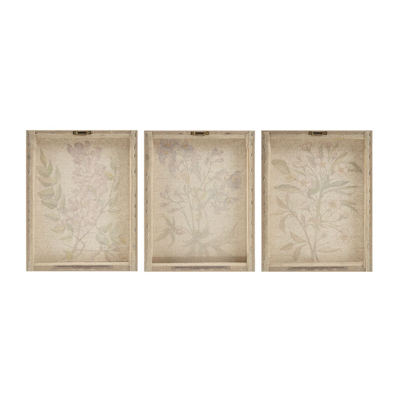 Gracie Mills Middleton Artistic Harmony 3-Piece Canvas Wall Art Set