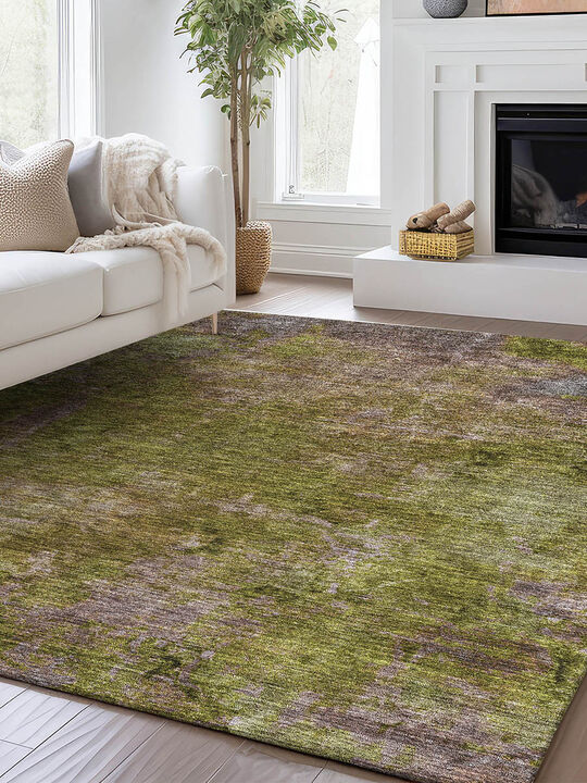 Trevi TV9 Green 3' x 5' Rug