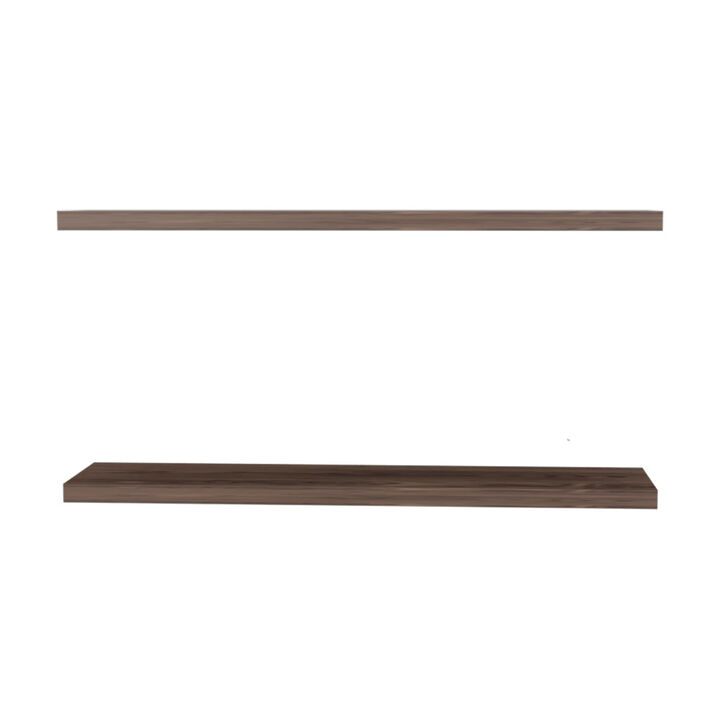 Floating Shelf Lyle, Living Room, Dark Walnut