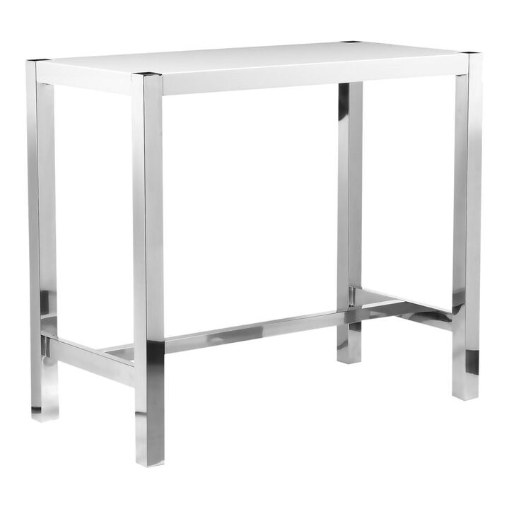 Moe's Home Collection Riva Bar Table White