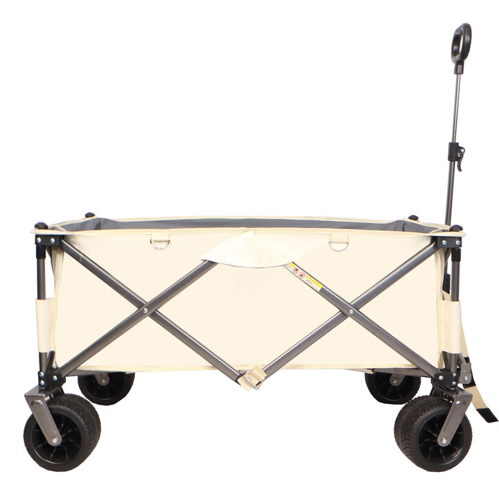 Streamdale Collapsible Utility Wagon: Unstoppable Adventure