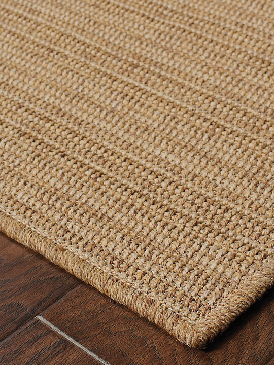 Karavia 1'9" x 3'9" Tan Rug