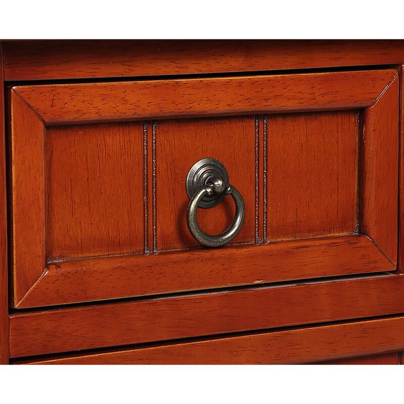 Convenience Concepts Kendra 3 Drawer Hall Table with Shelf