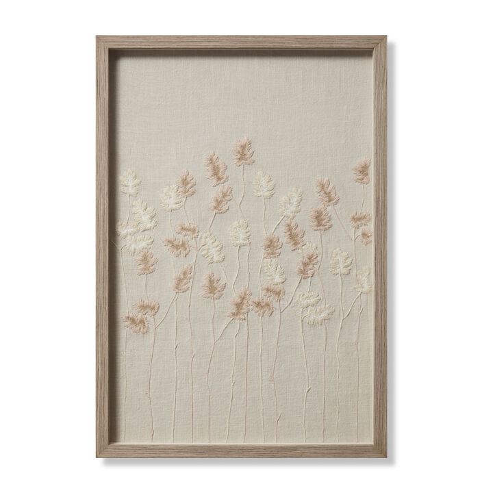 Delphine Ivory Beige Wall Art