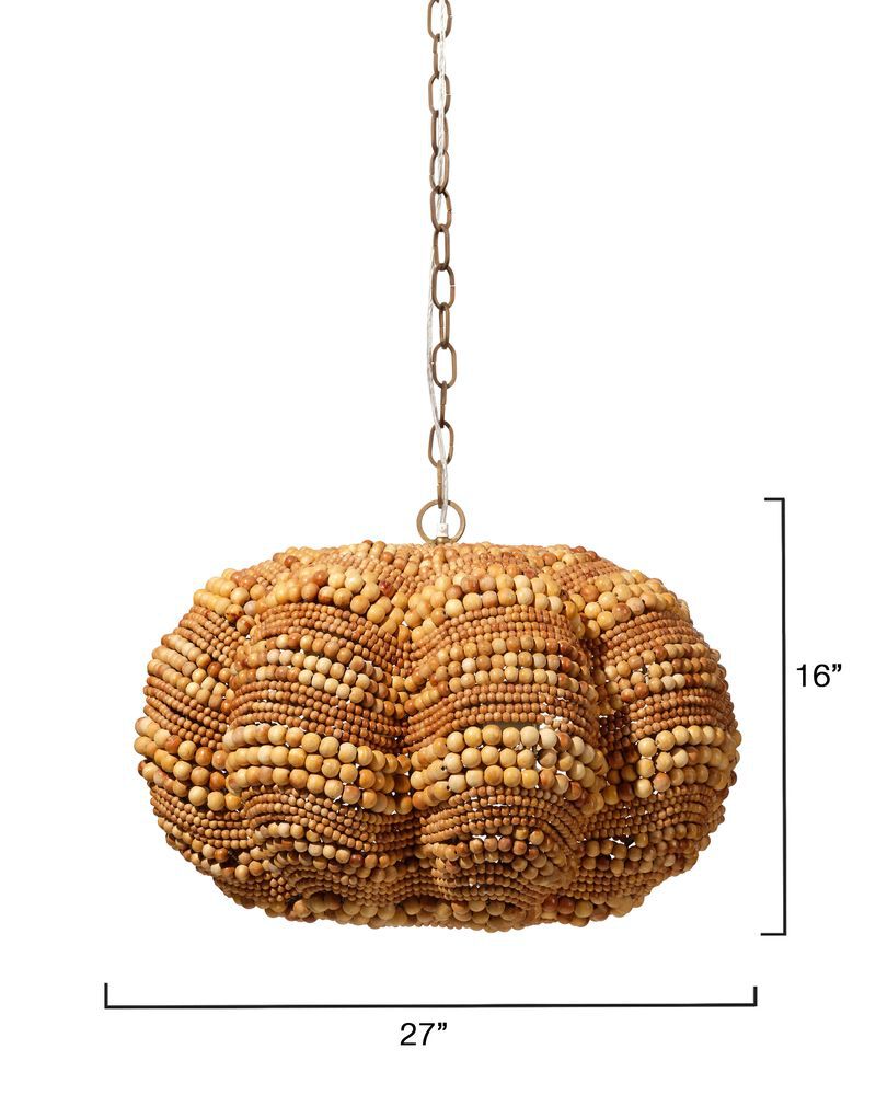 Clamshell 4-Light Chandelier